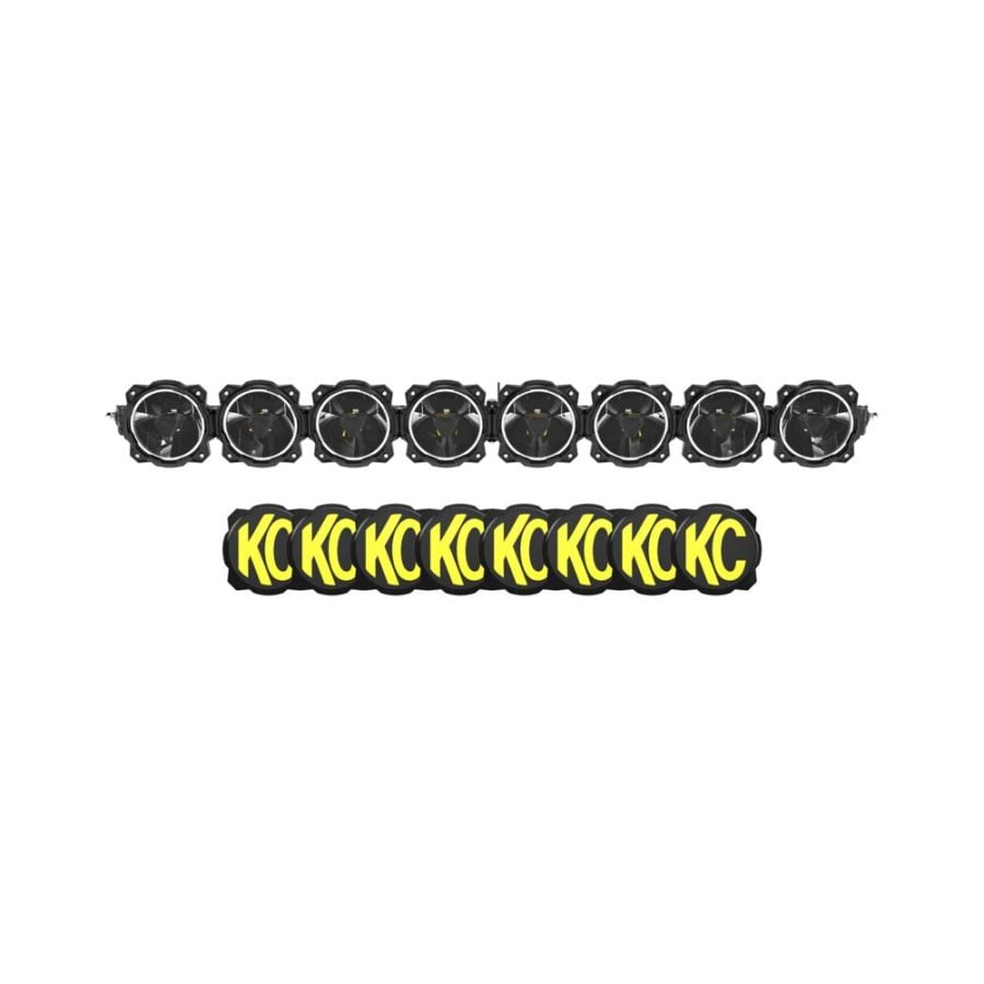 KC HiLiTES Gravity Titan Overhead LED Light Bar System for Jeep Wrangler JL & Gladiator JT (2018-2026)
